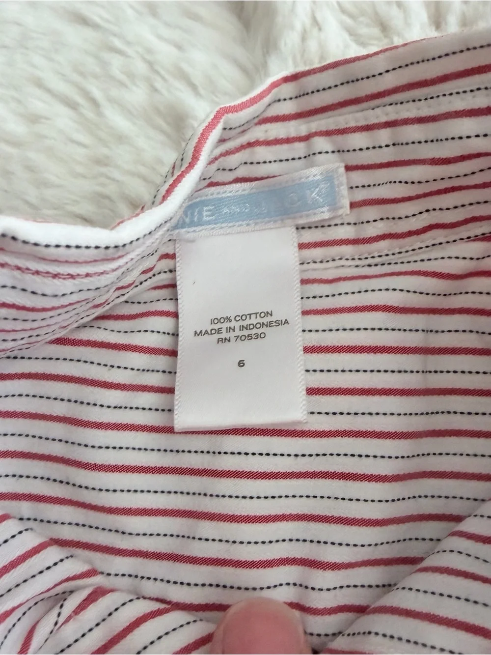 Janie and Jack Holiday Shirt and Vest Set Size 6